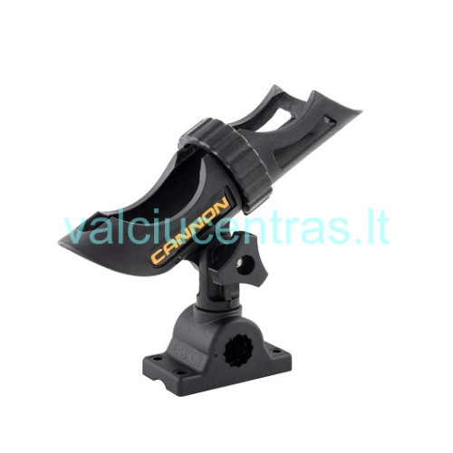 Meškerės laikiklis įvairaus pasukimo ir pakrypimo - nuimamas CANNON Meškerės laikiklis įvairaus pasukimo ir pakrypimo - nuimamas CANNON